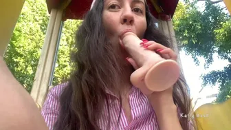 Risky Playground Masturbation In Public