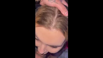 Blonde Babe Gives Best Blow Job Ever