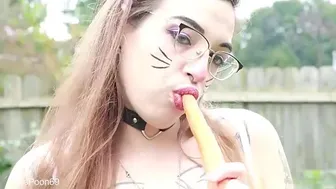 Slutty Bunny Pee's Herself