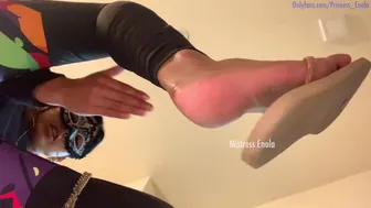 Enola - Foot & Flip Flops Pov - Flip Flops Worship And Smothering