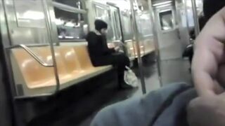 Public Wanking In The Metro Porn Video