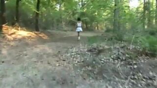 Bitch Pissed And Fucked In The Forest Porn Video