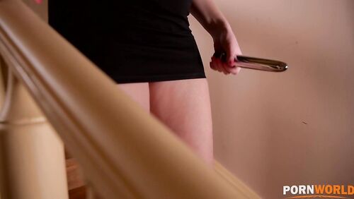 Stairway To Heaven - A Busty Brit's Angelic Masturbation