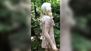 Getting Fucked In A Sundress At The Park _Caught