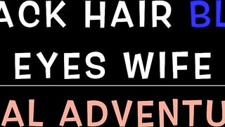 Black Hair Blue Eyes Wife Anal Adventure 4K - Cum Got Stuck Xcaligula 1080P