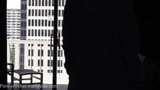 Intense Squirting Orgasms On The Balcony Of A Busy Hotel_Penny Archer_1080P