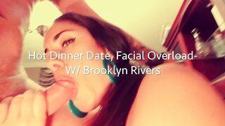 Latina Hotwife Empties Her Dates Full Balls @ Home - _Brooklyn Rivers_1080P