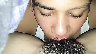 After A Long Day All I Want To Feel Is His Tongue On My Hairy Cunt