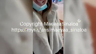 Paris Girl Named Maevaa Sinaloa Is Ready To Fuck A Stranger At The Airport