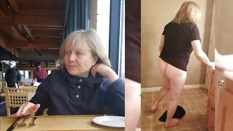 Sexy Gilf Marierocks Flaunts Her Tits And Ass On A Date With No Shame