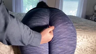 Check Out Jiggly Booty Mom's Massive Ass And Curvy Body Up Close