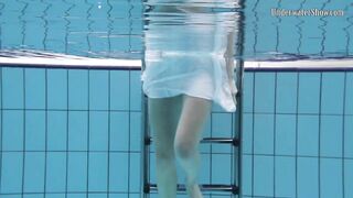 Andrejka Does Astonishing Underwater Moves