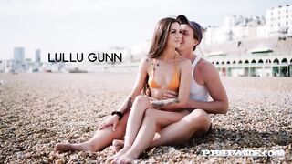 Private Com - All Natural Lullu Gunn Gives Gagging Blowjob