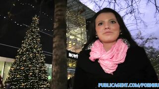 Publicagent Vanessa Earns Extra Xmas Cash By Fucking My Big Dick