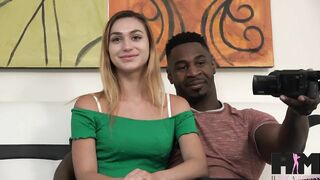 Sexy Ana Rose Takes Her First Bbc