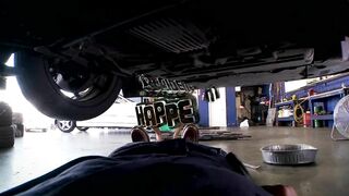 Car Mechanic Fucks Sexy, Horny Babes