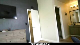 Pervmom - Big Ass Step Mom Cheats With Her Huge Cock Stepson