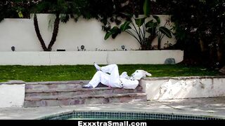 Exxxtrasmall - Teeny Easter Bunny Summer Brooks Pounded With Cock