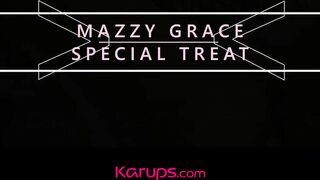 Karups - Mazzy Grace Toys Her Hairy Pussy