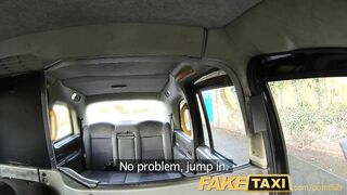 Faketaxi Back Seat Anal For Curvy Lass In London Taxi Cab