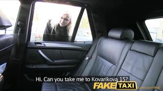 Faketaxi Taxi Driver Fucks Glasses Blonde On Backseat