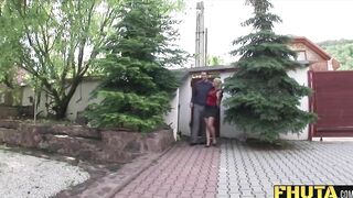 Fhuta - Russian Stepdaughter Learn From Stepdad's Friend