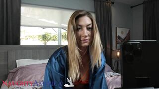 Naughty Cam Girl Whitney Oc Puts On A Show For Her Fans With The Cable Guy