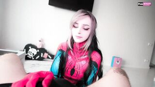 Spider-Girl Doing Whatever It Takes To Get My Web. Porn Parody - Pinkloving