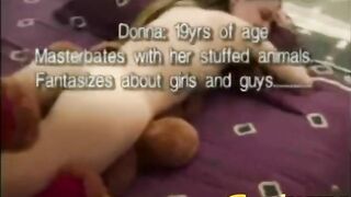 Ed Powers - Teen Cutie Donna Humps Her Teddy