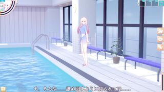 3D/Anime/Hentai: Hottest And Most Popular Girl In School Gets Fucked By The Pool In Her Bikini