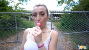 Yngr - Blonde Teen Cameron Mynx Fucked Outdoors