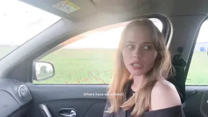 Young Sexy Passenger Made Me Cum Twice Because She Had No Money