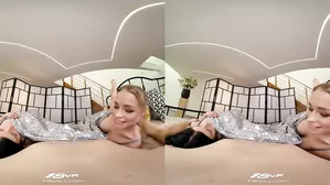 Incredible Teen Alexa Flexy And Her Girlfriend Nessie Blue Shares Big Cock Vr Porn