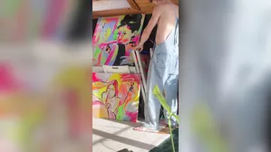 Milf Sucks Her Teacher After Painting Class