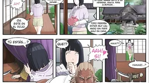 Hinata Finds Her Stepsister Fucking Raikage And Joins Them At The Party Too