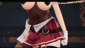 Virtual Youtuber - Houshou Marine Sexy Sexy Dance