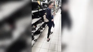 Wife Flashes Her Big Tits In Public At The Hardware Store