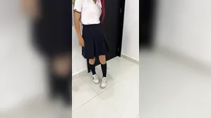 My Schoolgirl Sister-In-Law Escapes From School To Go Fuck Me