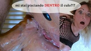 Anale Italiano Con Milf Italiana Matura: 'Pisciami Nel Culo!' - 'Ok! Ma Prima Ti Rompo Il Buco