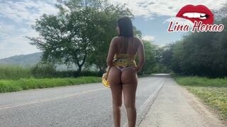 Lina Henao Se Sube En El Carro De Unn Extraño Y Follan En La Carretera