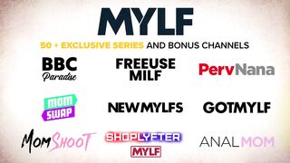 Mylf - Big Titted Milf Nina Dolci Loves Getting On Her Knees And Sucking Huge Cocks In The Shower