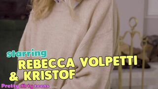 Hot Blonde Teen Rebecca Volpetti Wants Creampie From Big Dick Therapist