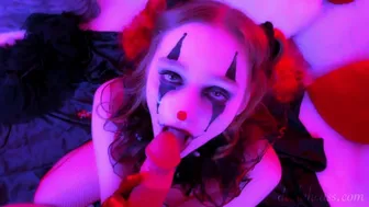 Kinky Clown Blowjob And Facial