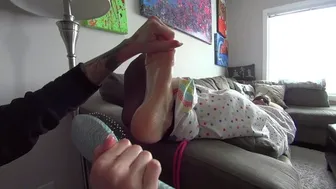 Myles Mummy Wrap Foot Tickle! - Bonus Episode 1080P Hd Preview