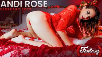 Sensual Valentines Fantasy Fuck With Hot Brunette Andi Rose - S3:E1