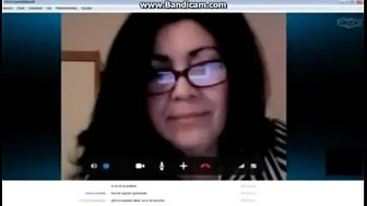 My Mother-In-Law On Skype Awaits Your Horny Comments