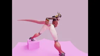 Overwatch Mercy Tentacle Anal 4K 60Fps Vr [Animation By Likkezg]