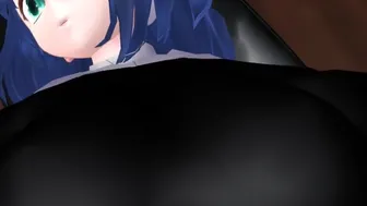 【Mmd】Kasuko (Blue) - Judas【R-18】