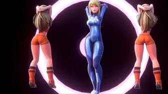 Zero Suit Samus Dancing