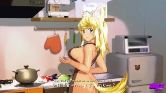 Having A Loyal Wolf Girl To Welcome You With Her Pussy Spread Open At Home Is Amazing